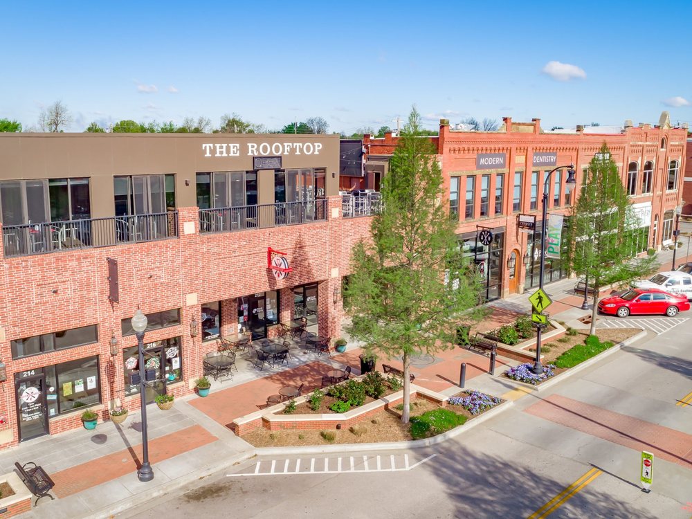 The Rose District in downtown Broken Arrow